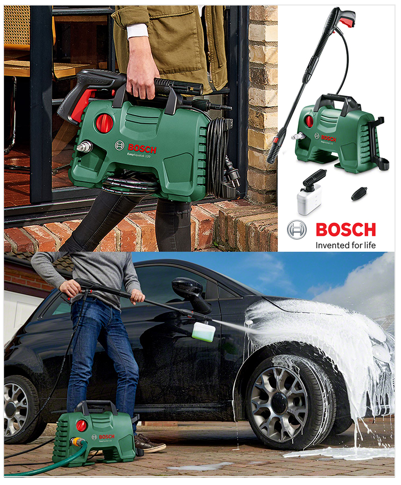 TOP 3 máy rửa xe gia đình Bosch tiện lợi, giá rẻ đang thịnh hành