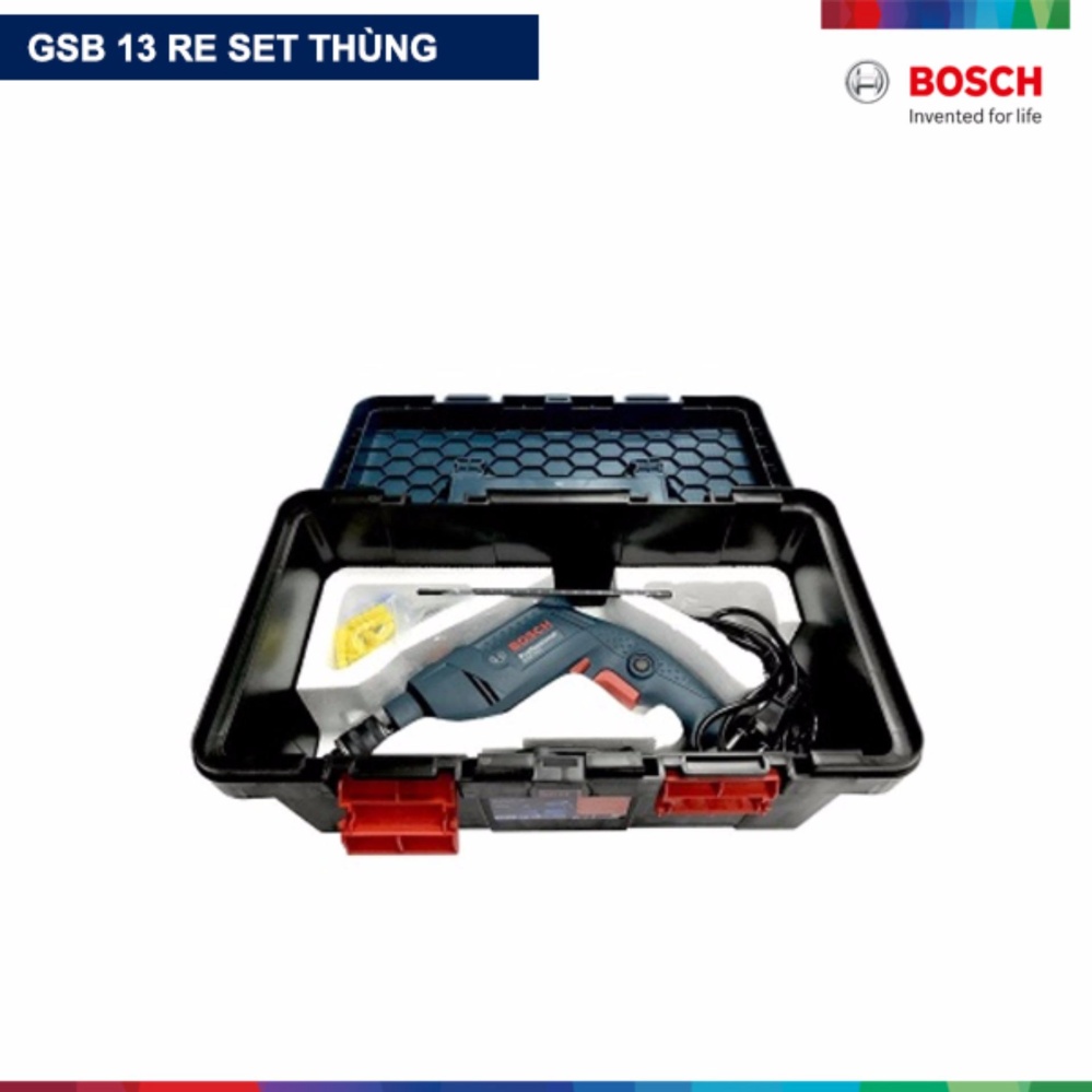 Máy khoan động lực Bosch GSB 13 RE FREEDOM SET