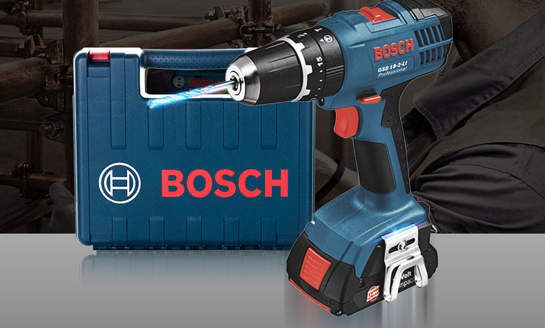 Đánh giá và sử dụng máy khoan tường dùng pin Bosch GSB 18-2-LI