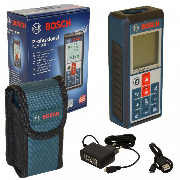 Thước đo laser Bosch 100m ứng dụng phương pháp đo laser chuyên nghiệp