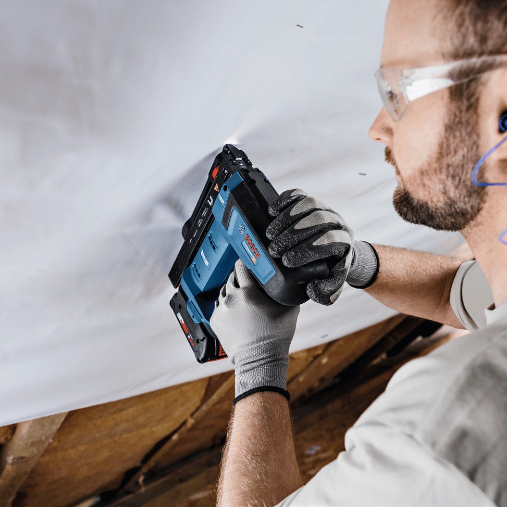 Máy dập gỗ dùng pin Bosch GTH 18V-14 Solo