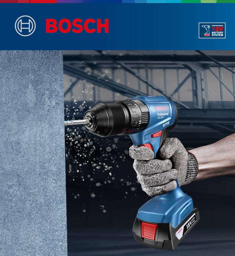 Máy khoan động lực dùng pin Bosch GSB 185-LI 18V