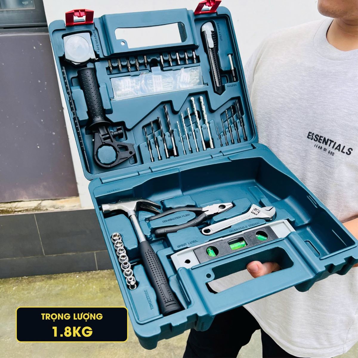 Bộ máy khoan động lực Bosch GSB 550 SET 100 món