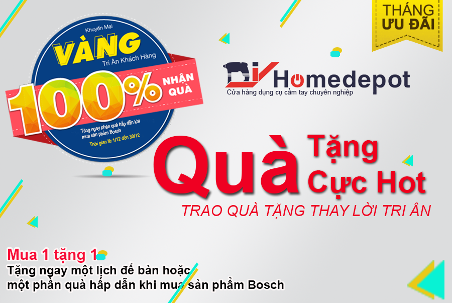 Ưu đãi tháng 12 mua 1 tặng 1 trao quà tặng thay lời chi ân
