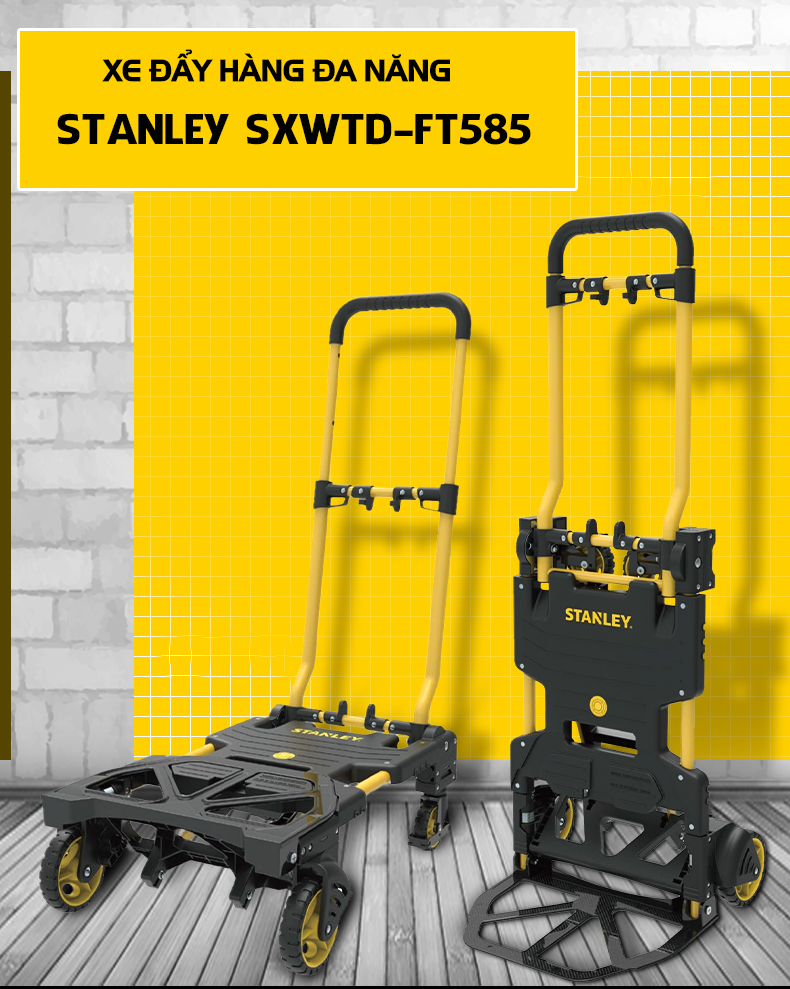 Xe Đẩy Đa Năng Gấp Gọn Stanley SXWTD-FT585
