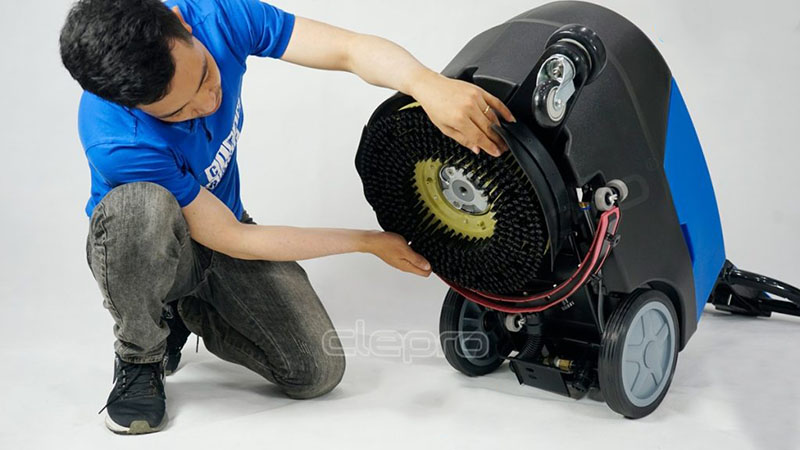 Máy chà sàn liên hợp CLEPRO C35B (Dùng ắc quy)