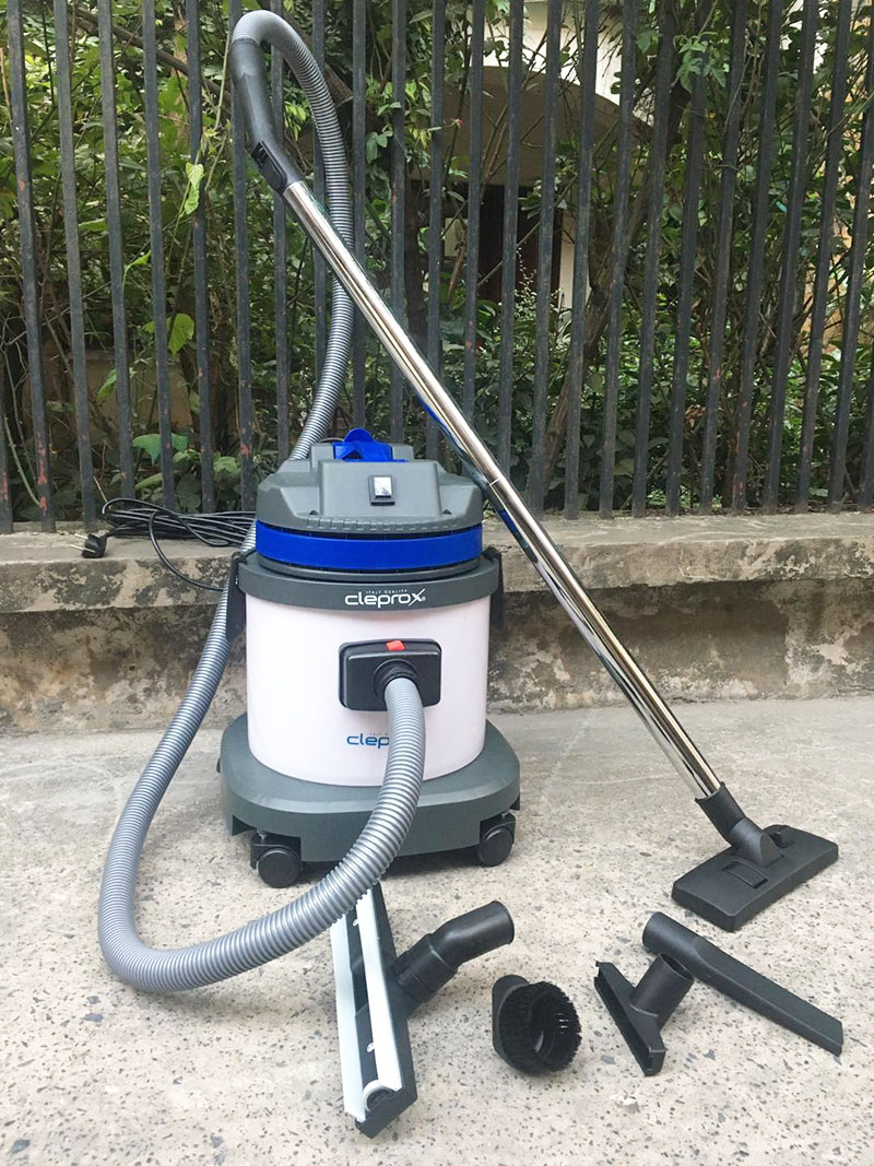 Máy hút bụi khô và ướt 23L CLEPROX X-1/25 (thùng nhựa)