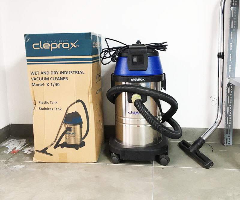 Máy hút bụi khô và ướt 70L CleproX X-2/75 (thùng inox)
