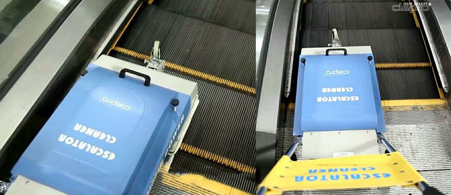 Máy vệ sinh thang cuốn Clepro CE-500E
