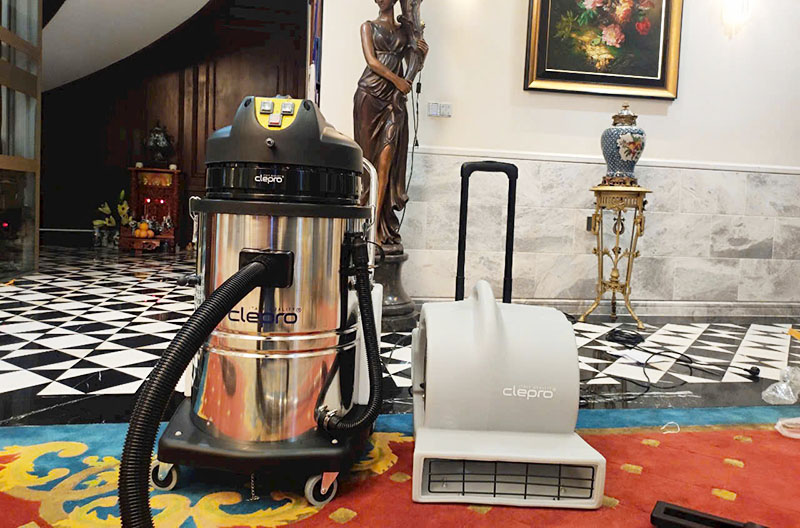 Tại sao nên đầu tư máy giặt thảm công nghiệp Clepro cho khách sạn và nhà xưởng?