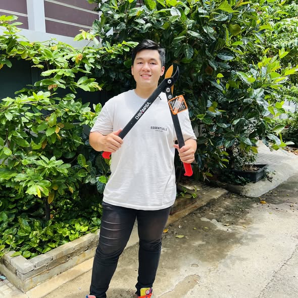 Kéo cắt cành trợ lực Chikamasa LP-650