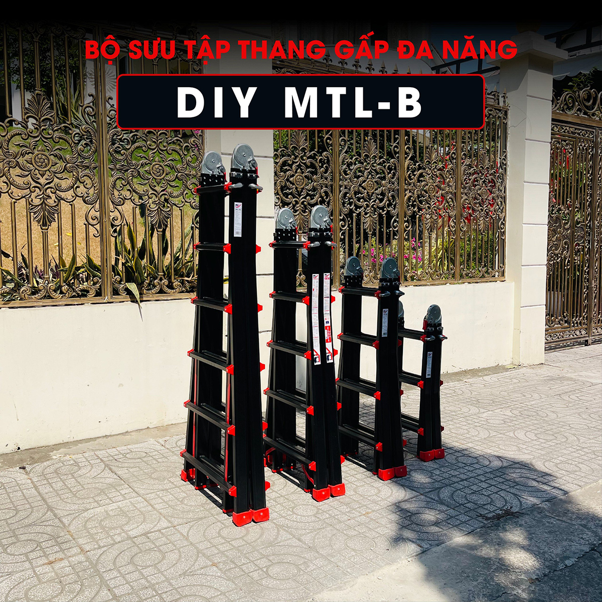 Thang nhôm chữ A gọn lắp đặt cầu thang, bờ tường tin cậy nhất?