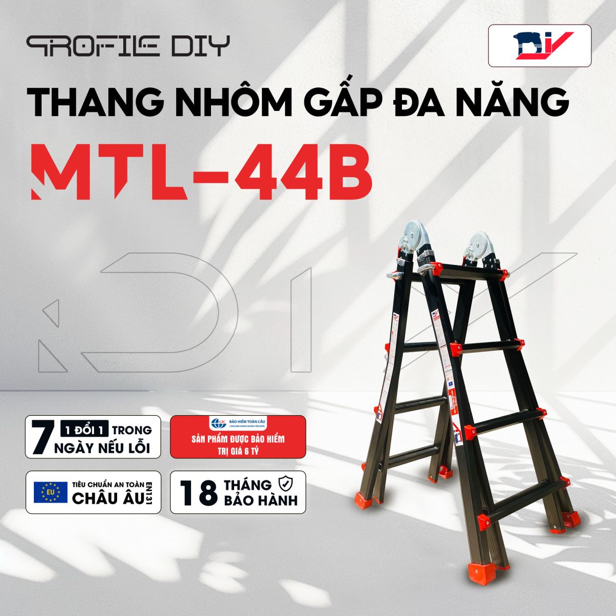 Thang nhôm chữ A 2m TPHCM tuyệt đẹp sale ngộp thở