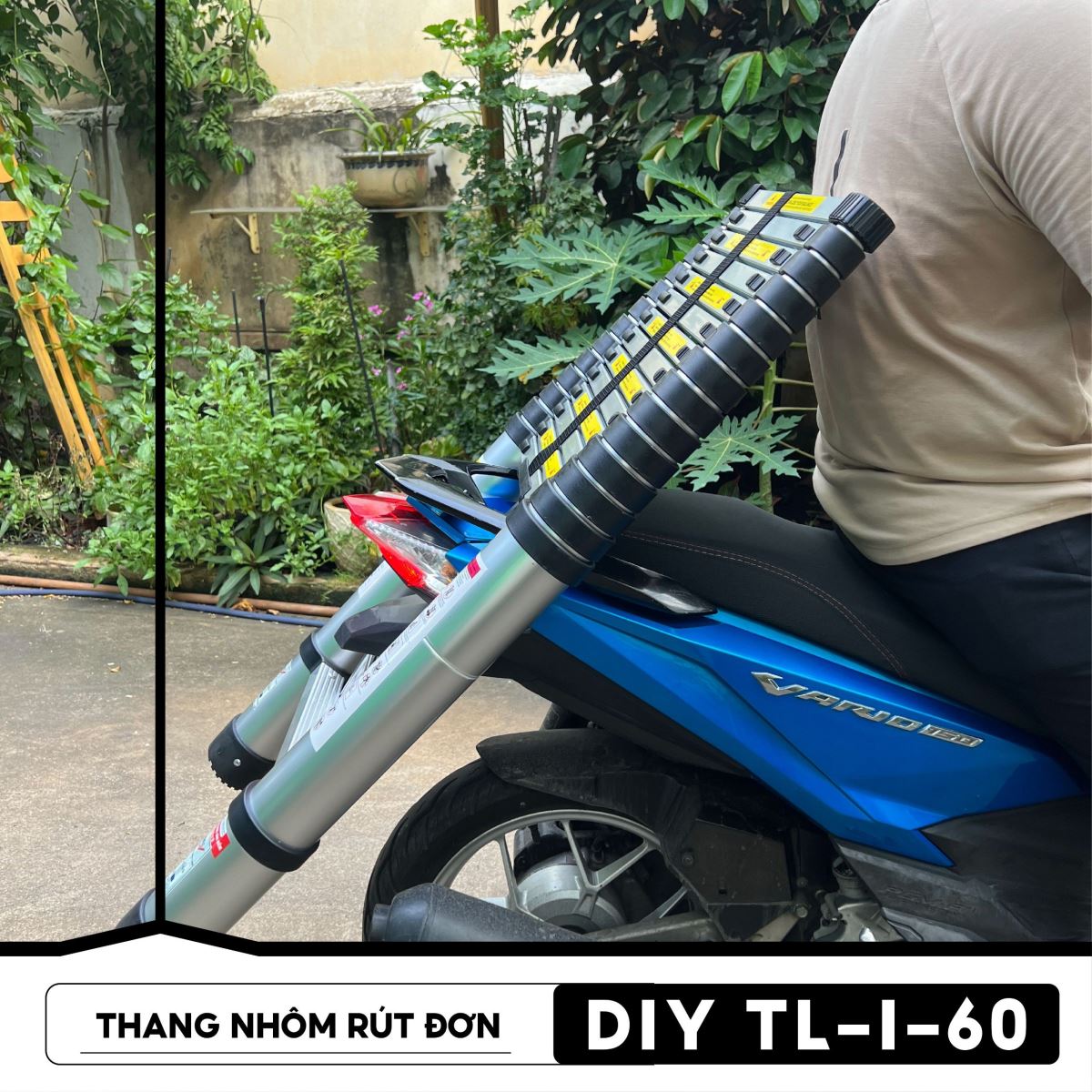 Thang nhôm rút đơn DIY TL-I-60