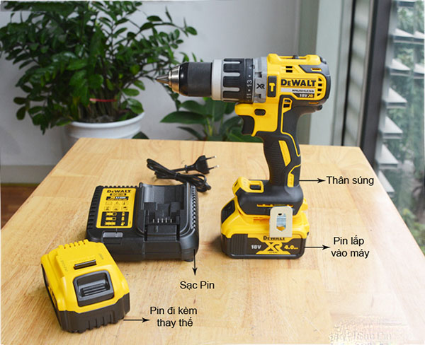 Máy khoan pin Dewalt 796M2 và những điểm lưu ý khi sử dụng