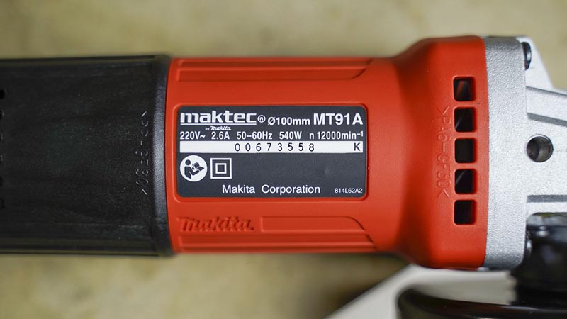 Máy mài góc Maktec MT91A 540W