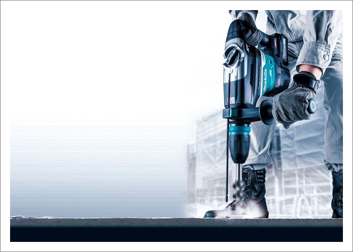 Máy khoan búa dùng Pin 40V MAX Makita HR005GM201/HR005GZ