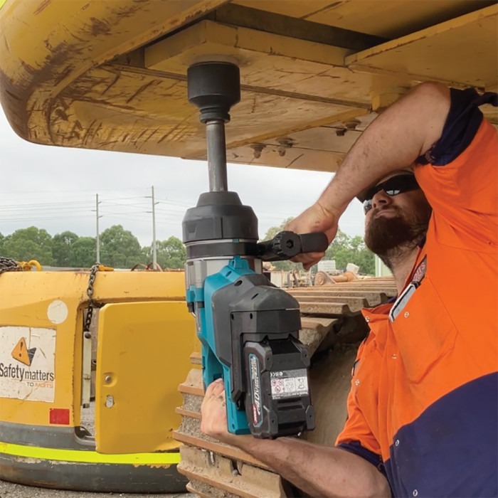 Máy siết bu lông dùng pin 40V Makita TW010GT201/TW010GZ