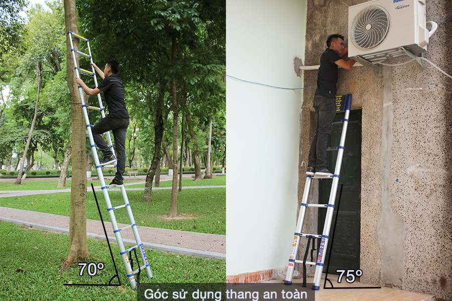 Thang nhôm rút đơn Nikawa NK 44