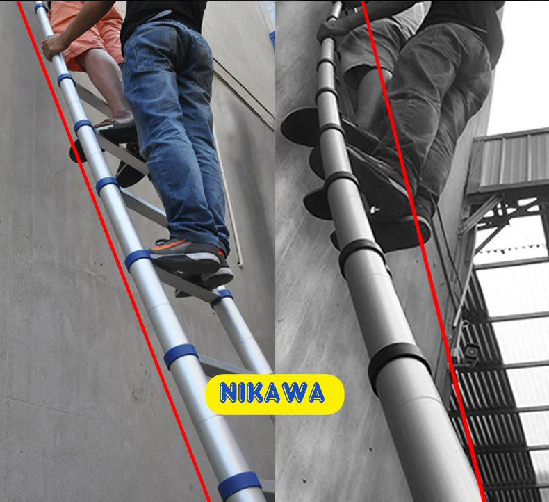 Bí quyết sử dụng thang nhôm rút đơn Nikawa an toàn trong dịp Tết Kỷ Hợi, khám phá ngay