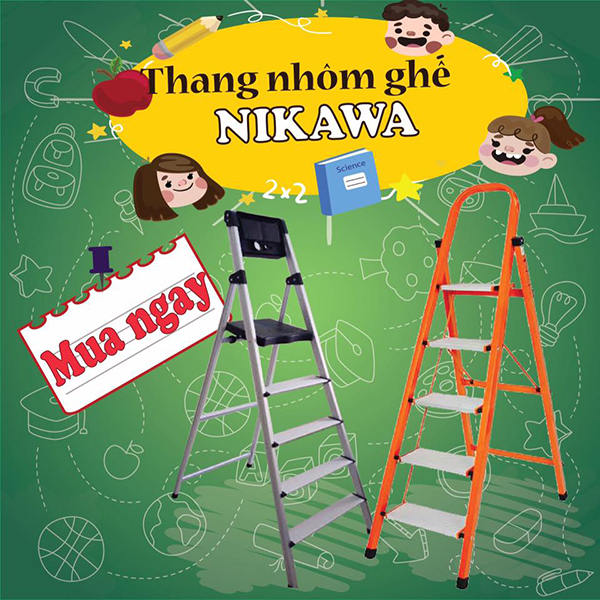 DIYhomedepot - chuỗi cửa hàng cung cấp thang nhôm Nikawa chính hãng