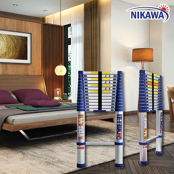 Điểm danh 2 dòng thang nhôm rút Nikawa hút khách 2019