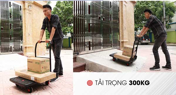 Chớp thời cơ sắm xe đẩy hàng 300kg Nhật Bản giá thơm tháng 12