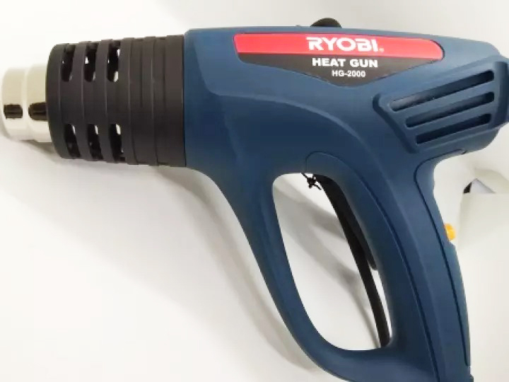 Trải nghiệm Ryobi HG-2000K máy phun hơi nóng 2000W chỉ hơn 800k