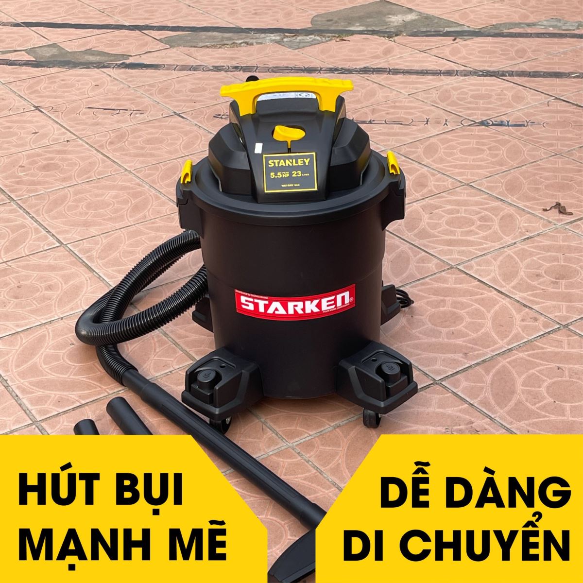 Sale tẹt ga máy hút bụi công suất lớn cho gia đình 4000W