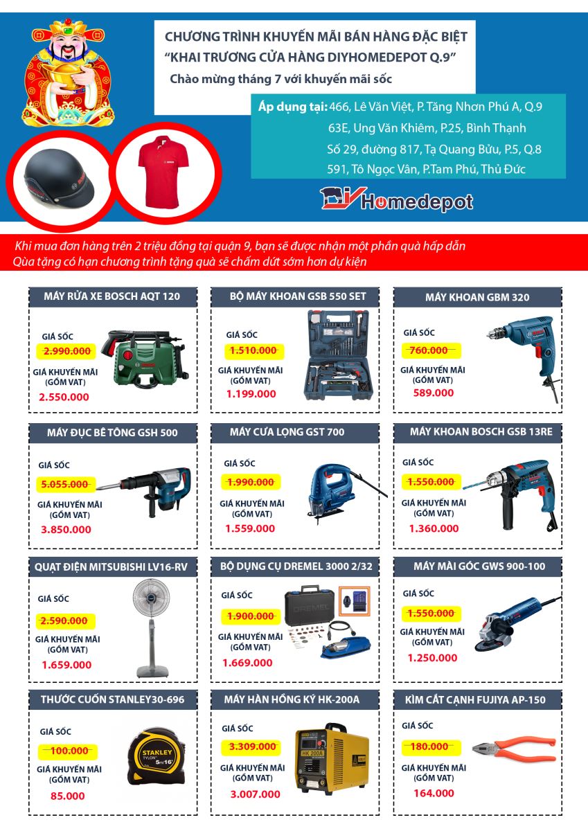 Tưng bừng khai trương cửa hàng DIYhomedepot 4