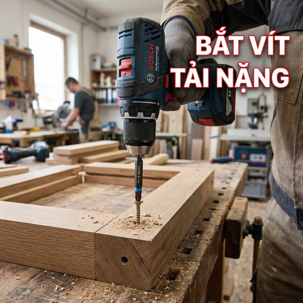 Bộ đầu vặn vít Bosch 2608522491 sử dụng với máy bắt vít va đập