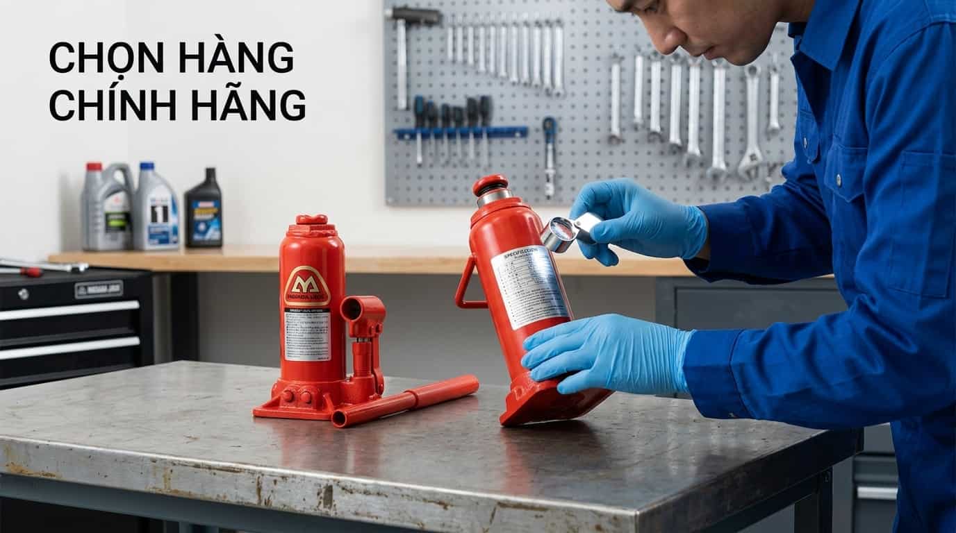 Kiểm tra thông số và chất lượng hoàn thiện của con đội Masada chính hãng.