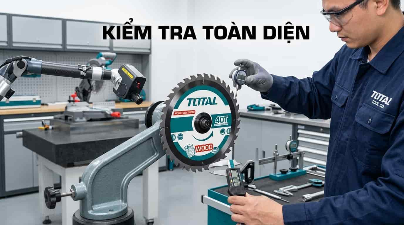 Đánh giá toàn diện tình trạng lưỡi cắt giúp lựa chọn đúng giữa mài phục hồi và thay mới.