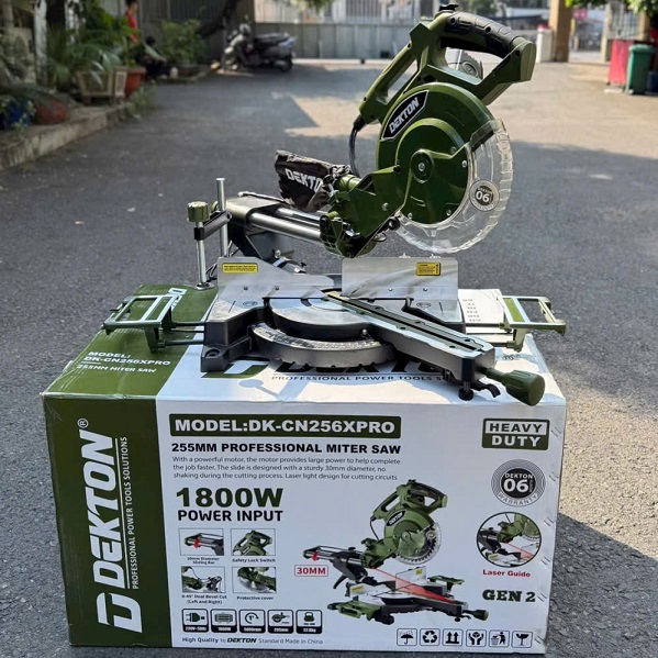 Máy cắt nhôm trượt Dekton DK-CN256XPRO