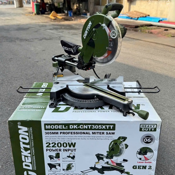 Máy cưa trượt đa góc Dekton DK-CNT305XTT
