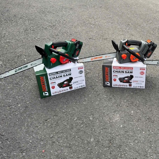 Máy Cưa Xích Pin 21V Dekton M21-CX12XCP