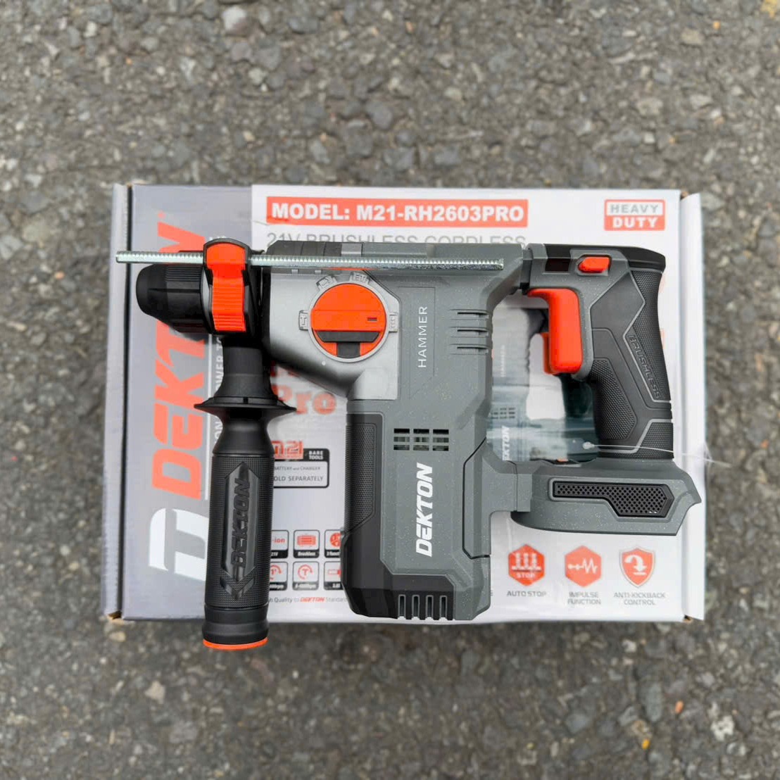 Máy khoan bê tông dùng pin 21V Dekton M21-RH2603PRO
