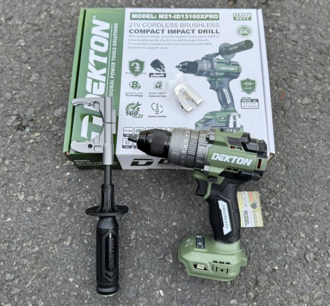 Máy khoan động lực dùng pin 21V Dekton M21-ID13160XPRO