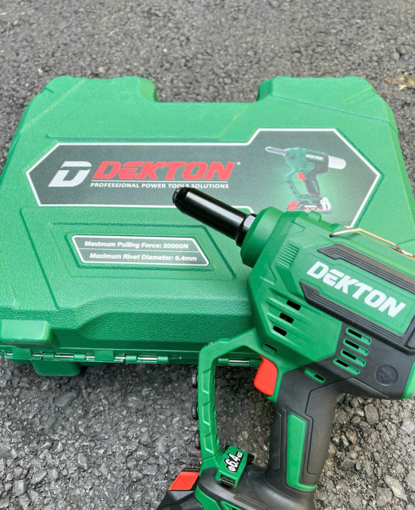 Máy rút rive dùng pin 21v Dekton M21-RVG64BL