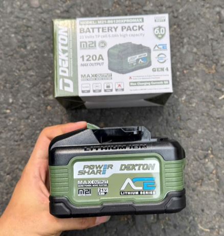 Pin 21V 6.0Ah Dekton M21-B6120XPROMAX