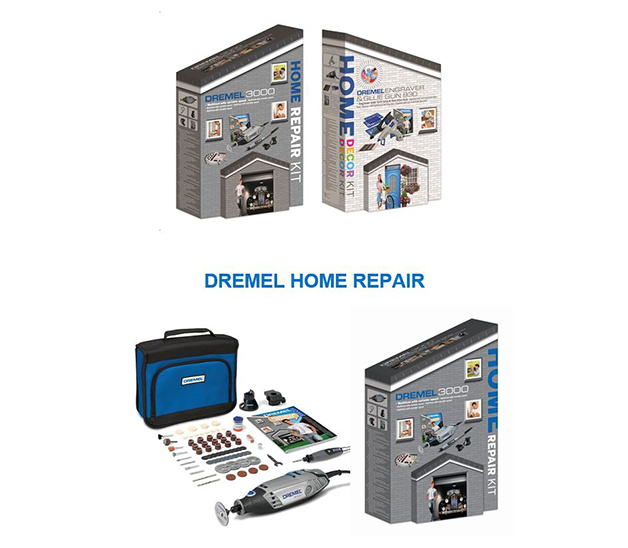 Bộ gia công mini khoan mài cắt đa năng Dremel 3000 Home Repair