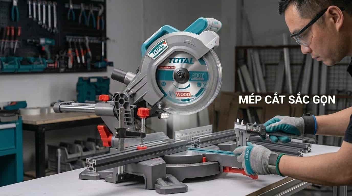 Kiểm tra mép cắt sau mỗi lần gia công giúp phát hiện sớm nguyên nhân gây ba via