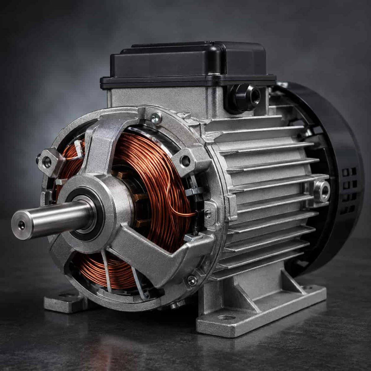 Cụm motor cảm ứng từ lõi đồng chịu tải nặng của máy rửa xe dùng điện Dekton