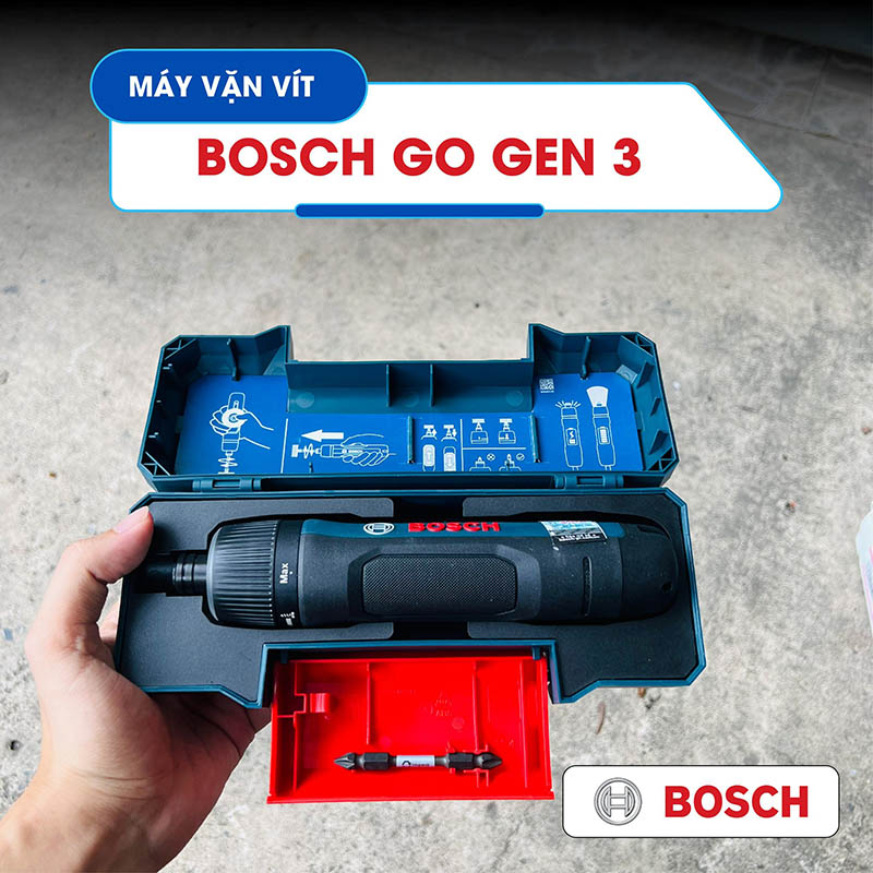 Máy vặn vít dùng pin Bosch Go Gen 3