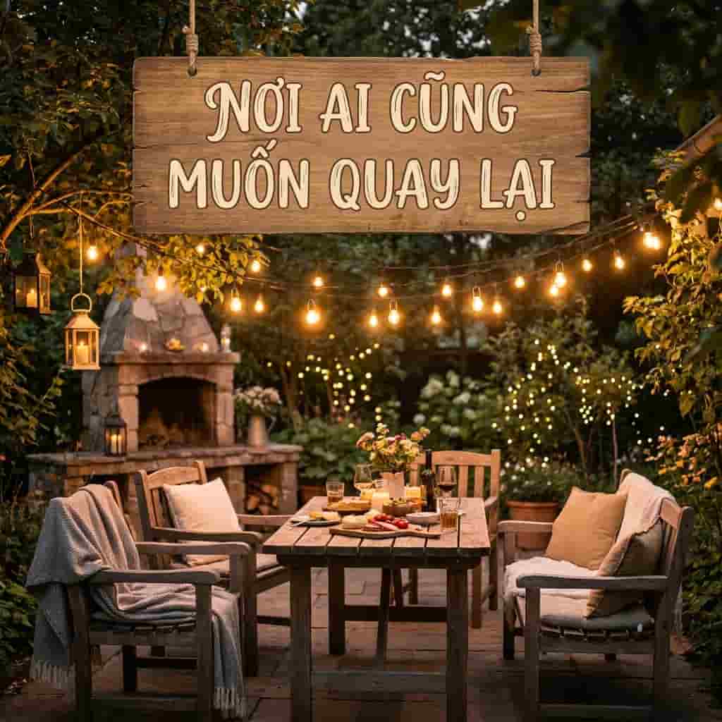Bàn tiệc làm từ pallet gỗ DIY
