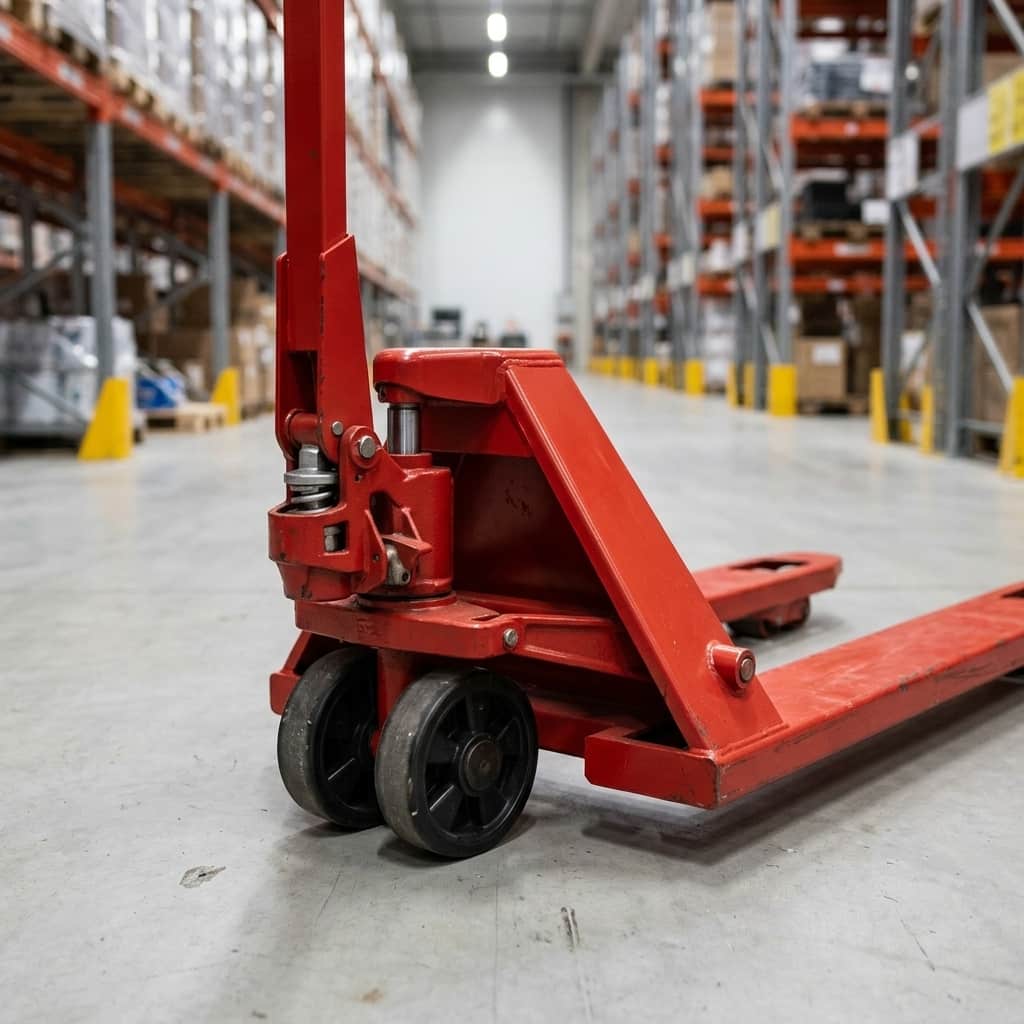 Khung thép chịu tải trên xe nâng tay thấp Niuli AC30