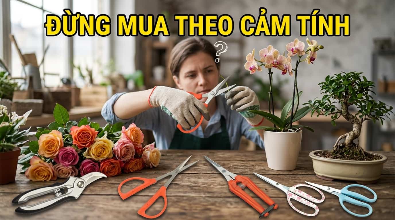 Lựa chọn đúng loại kéo cho từng công việc