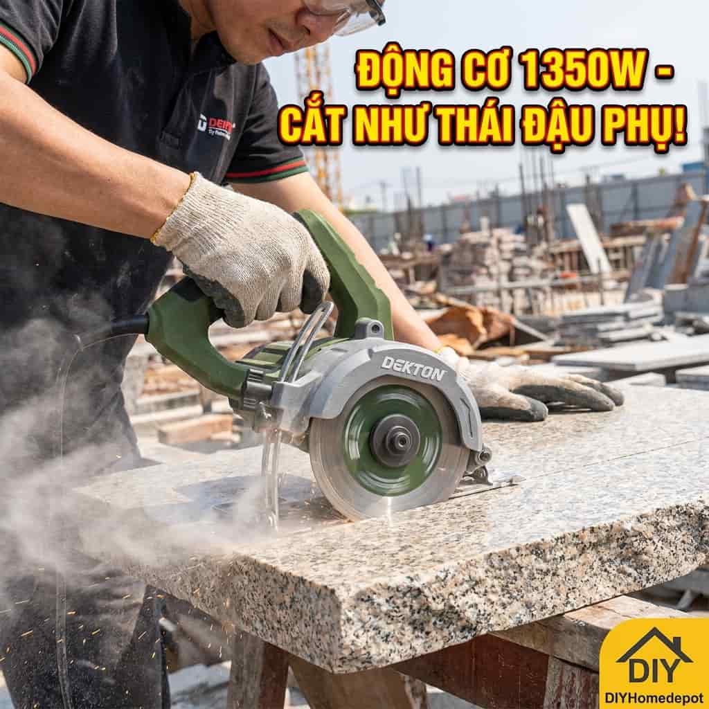 Máy cắt gạch Dekton DK-CG110XPLUS 1350W chính hãng giá rẻ