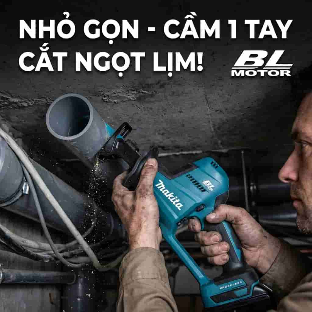 Máy cưa kiếm dùng pin 18V Makita DJR189Z