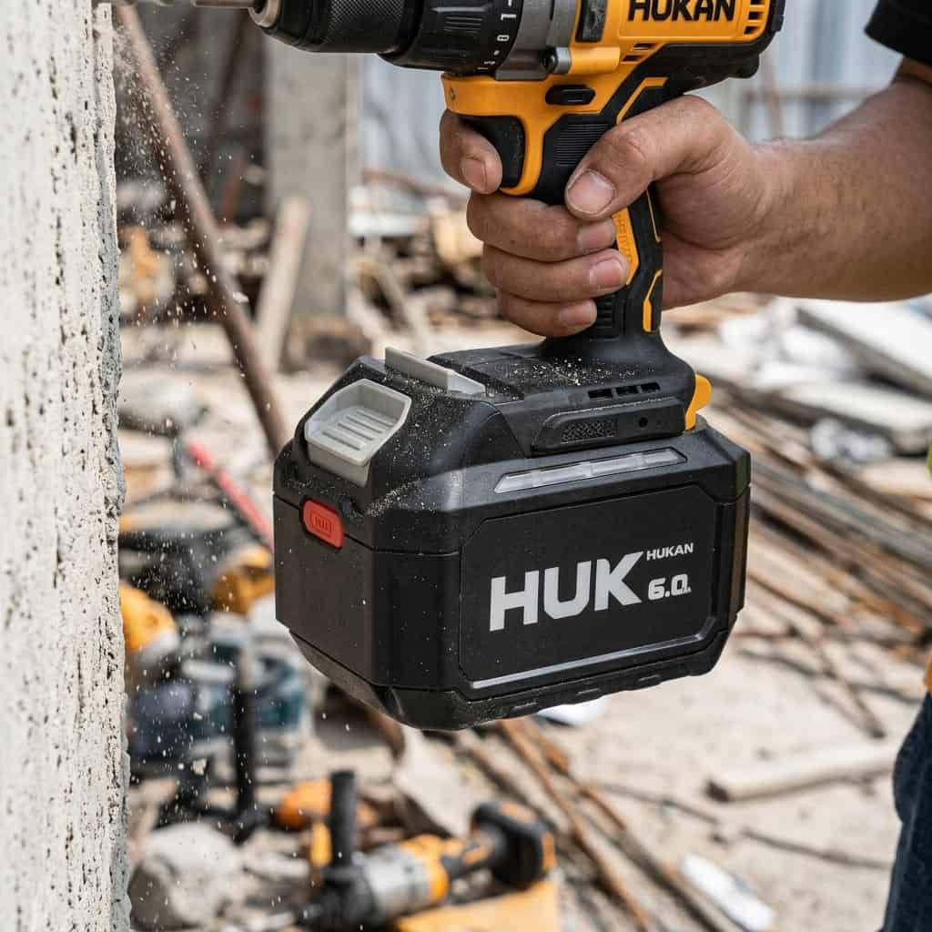 Pin Hukan Gen 3 21V 6Ah chịu tải nặng ổn định